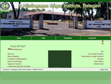 Tablet Screenshot of nijalingappasugar.com